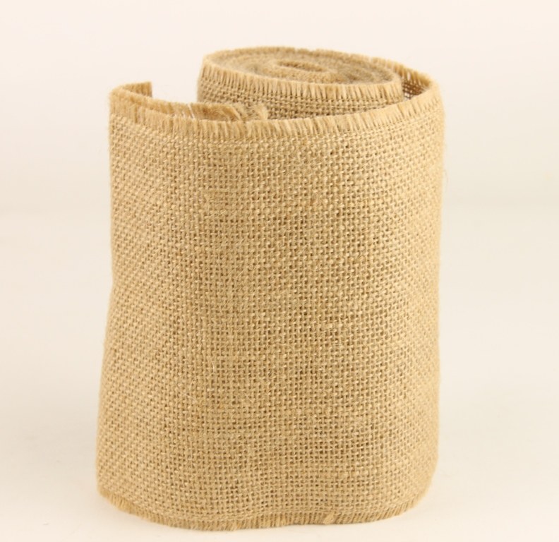 Picture of Hessian Burlap Ribbon 15cm x 5m Natural